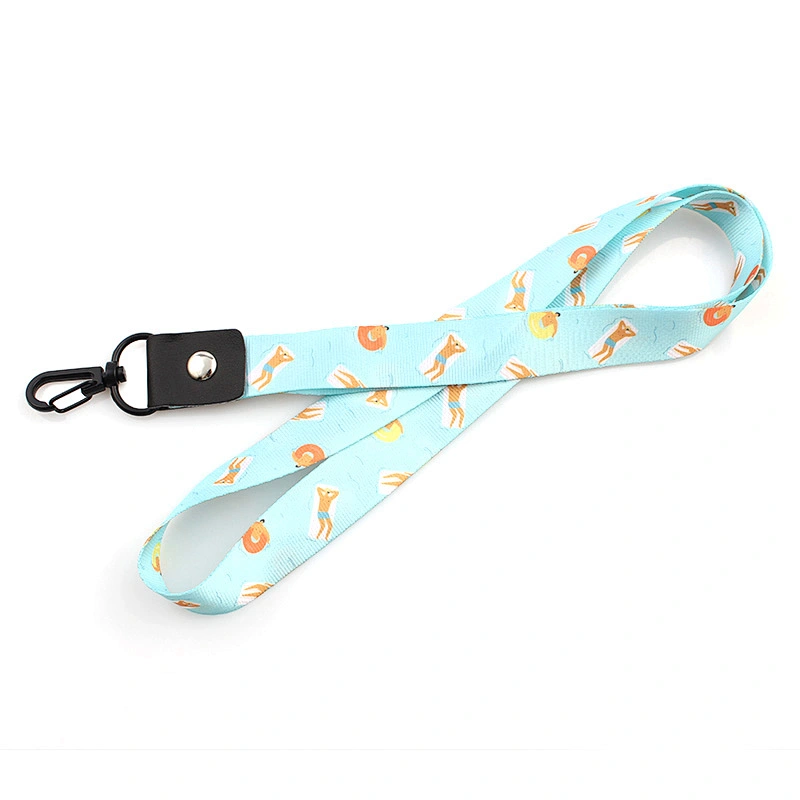 High quality heavy duty printed nylon lanyard with customized logo