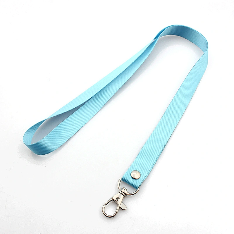 Premium quality 12 colors nylon lanyard with keychain holder