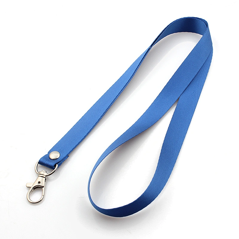 Hot sale blue neck key lanyard