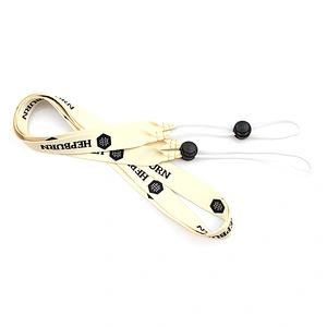 Custom printed business lanyards with adjustable cord lock