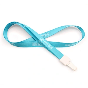 Custom fashion premium quality nylon cheap lanyard
