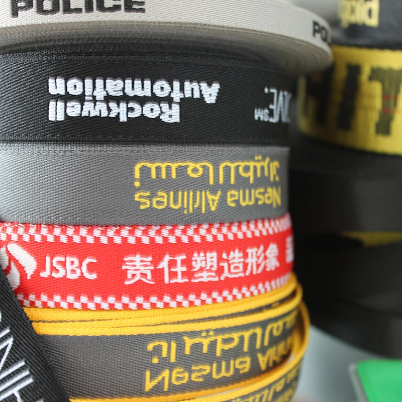 Nice quality custom polyester lanyard roll