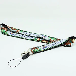 Executive woven durable polyester custom whistle lanyard