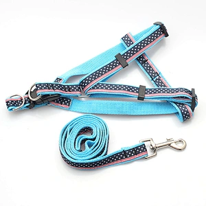 High quality eco-friendly double layers handle dog leash harness