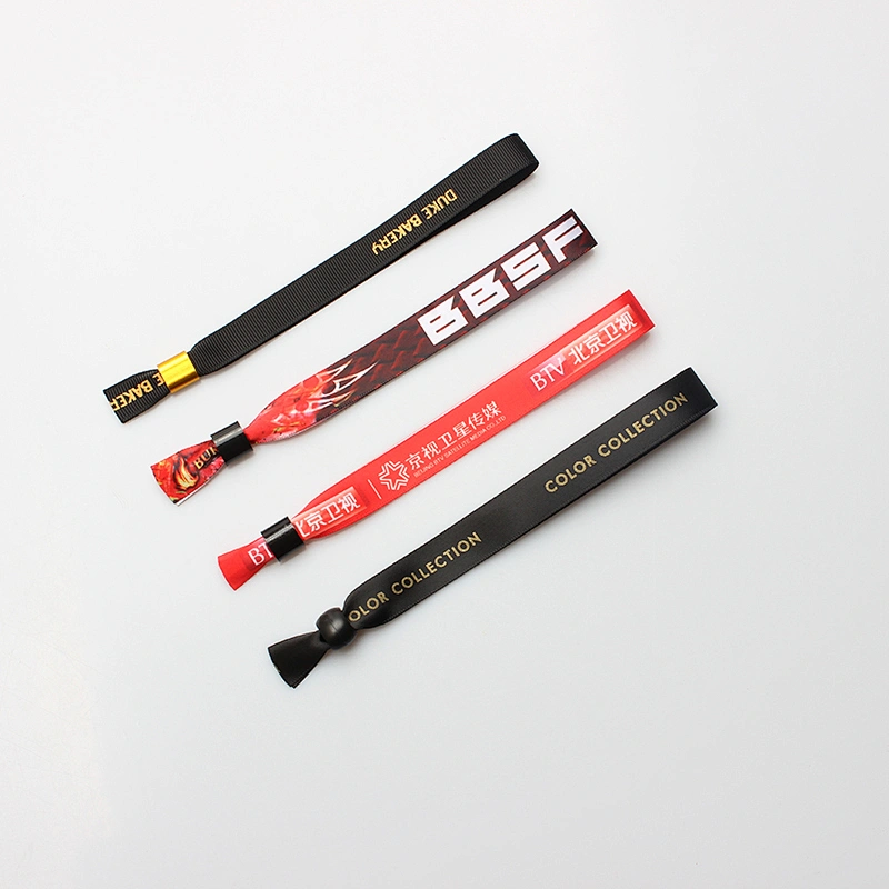 Recommended cultural event health wristbands&free sample fabric wristband