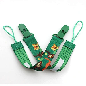 Top quality Wholesale Baby Pacifier Holder With Plastic Clip