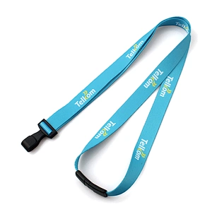Cheap Funny Holder Printed Polyester Lanyard with Custom Logo and No Minimum Order