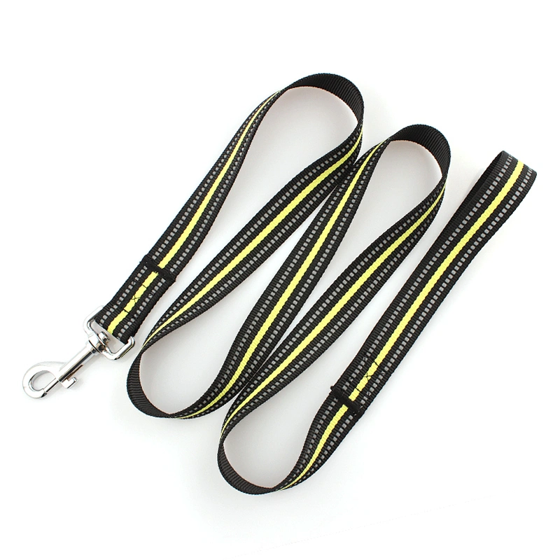Wholesale custom nylon metal hook dog lead leash