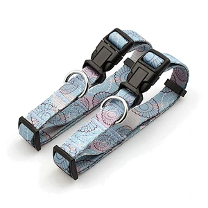 Wholesale Sublimation Customized Logo Printed Dog Collars
