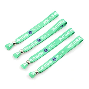 Factory Production Polyester Heat Transfer Printed Wristband