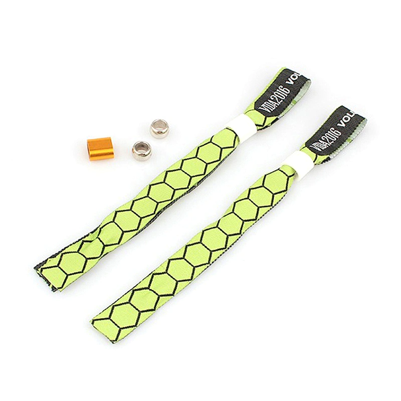 Activity woven armband and wristband for auto show event