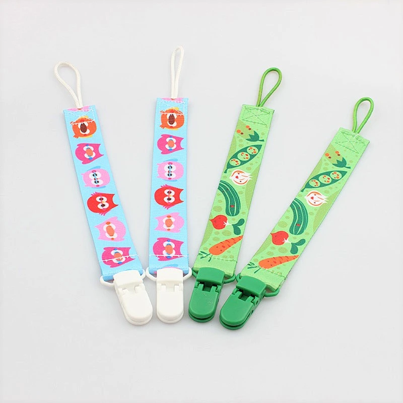 Custom High Quality Baby Care Dummy Pacifier Holder Clip