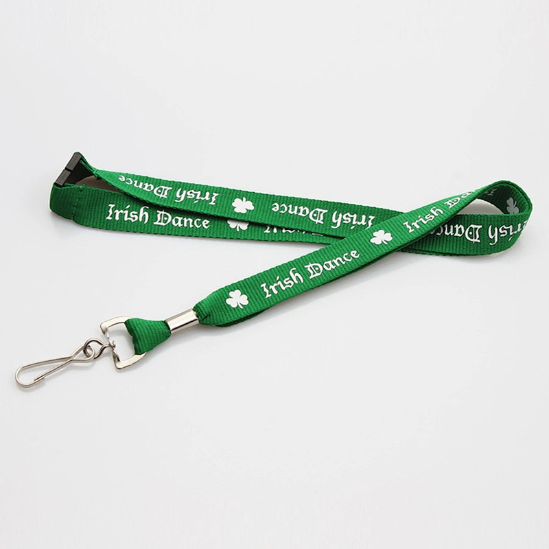 Custom silk screen printing neck lanyard for card/key holder