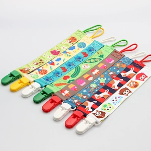 Hot sale baby bottle type metal pacifier holder