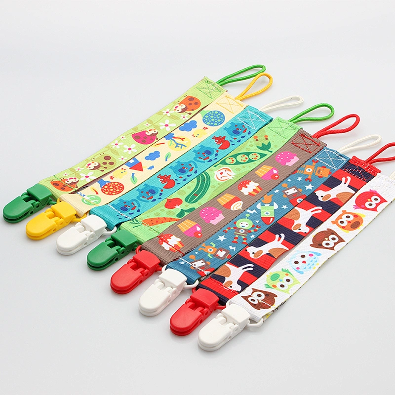 Hot sale baby bottle type metal pacifier holder