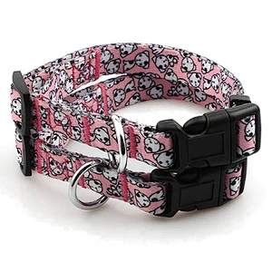 Hot Selling Logo Custom Polyester Sublimation Dog Collars