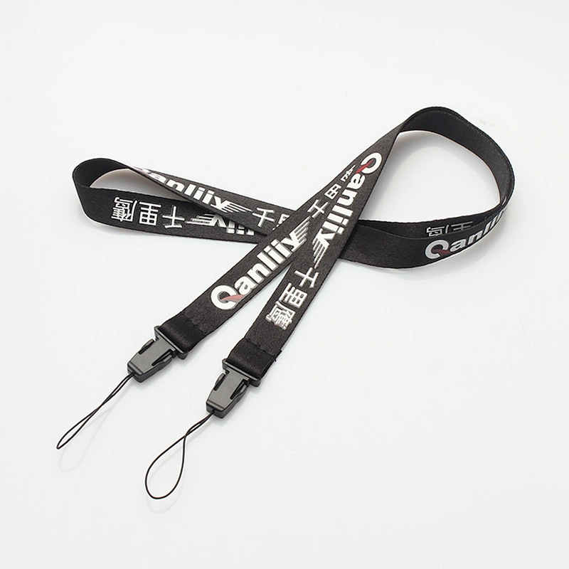 Custom personalized polyester print lanyards for promotional gift