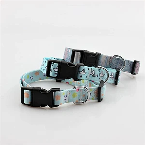 Cheap product custom pet dog collar with adjustable buckle