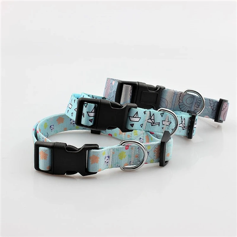 Cheap product custom pet dog collar with adjustable buckle