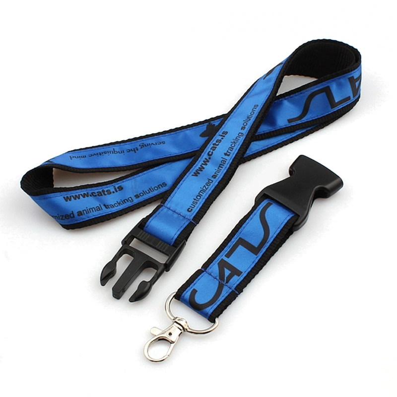 China Wholesale High Quality Cheap Breakaway Neck Lanyard With Custom Logo