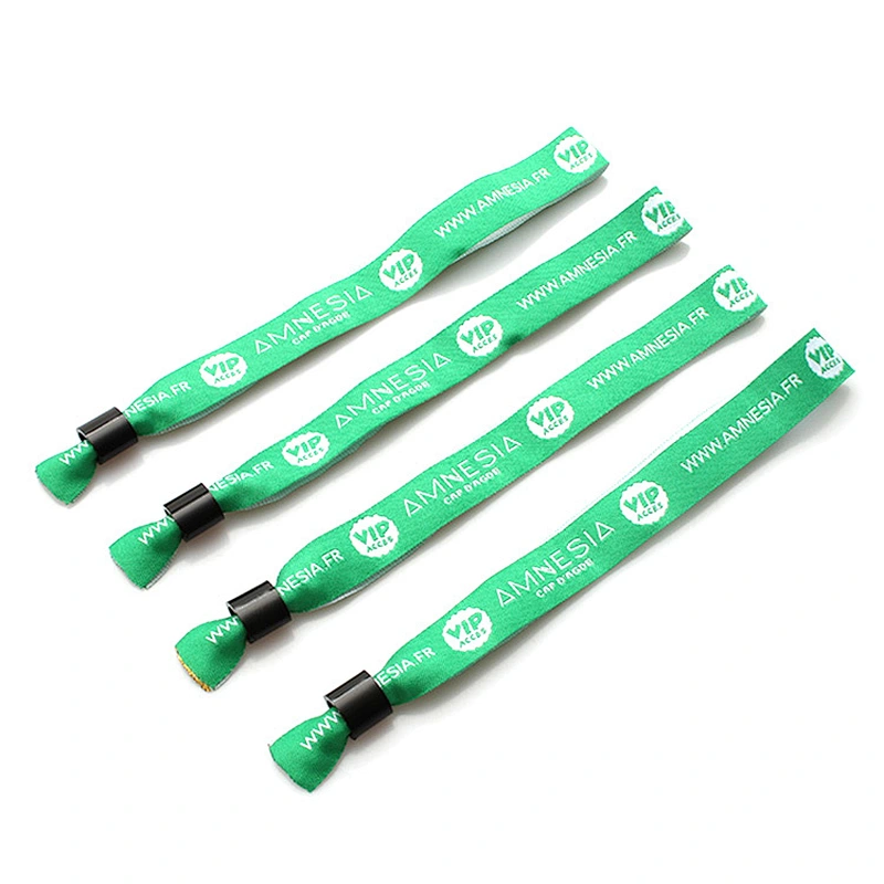 Professional Factory Direct Sale Custom Christmas Fabric Wristbands