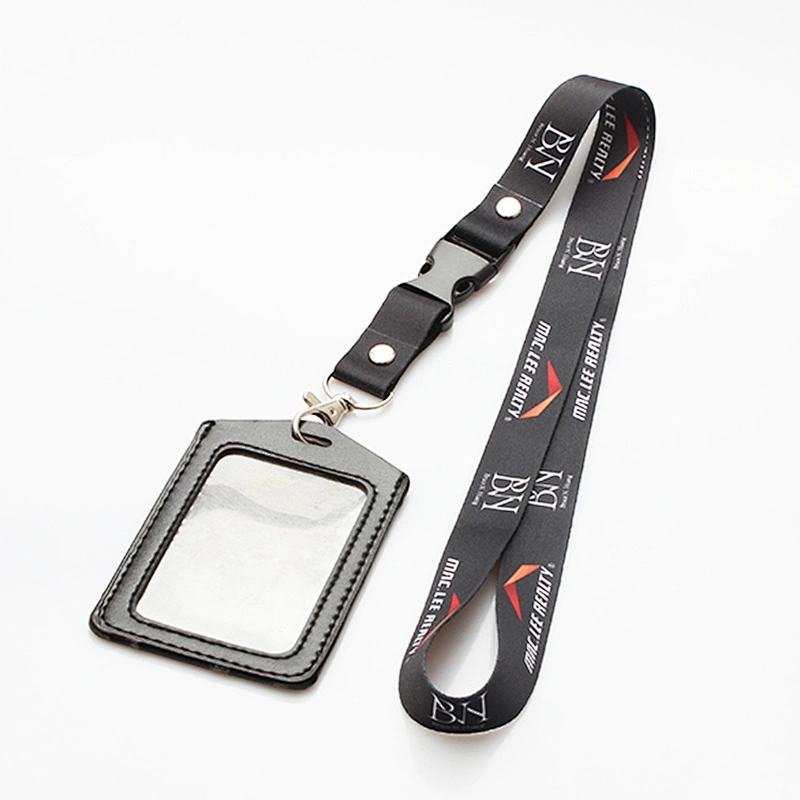High quality pen holder neck lanyard with card badge