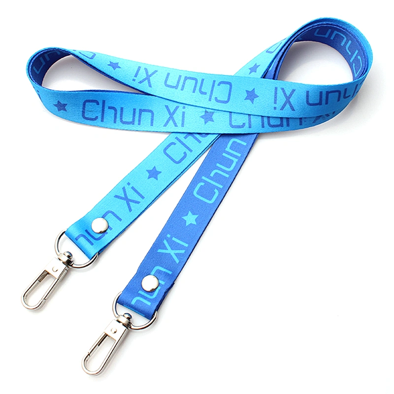 ECO-friendly custom sublimation multicolor printed earphone lanyards