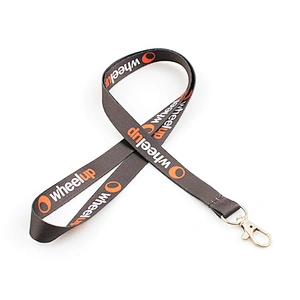 Custom logo polyester neck string for activity