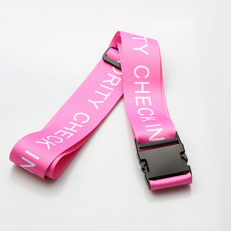 Industrial brand logo safety belt with tape with buckle for activity