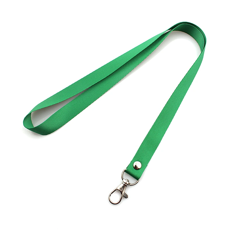 Wholesale universal neck flat  lanyard with metal hook