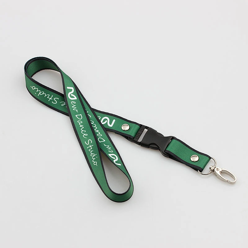 Cheap custom design your own polyester dye sublimation lanyards with accessories