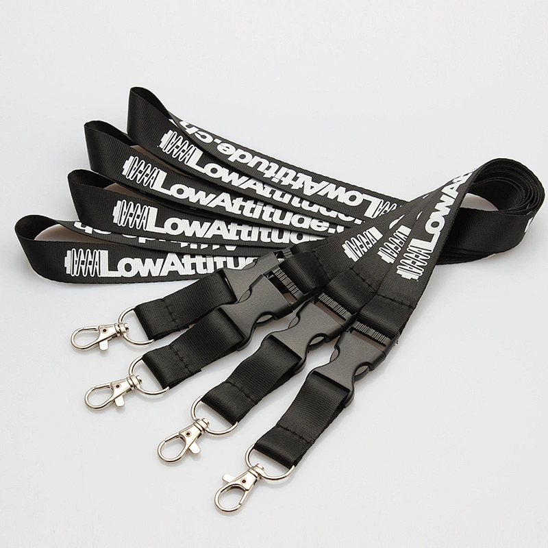 2019 Hot polyester silk screen custom neck strap