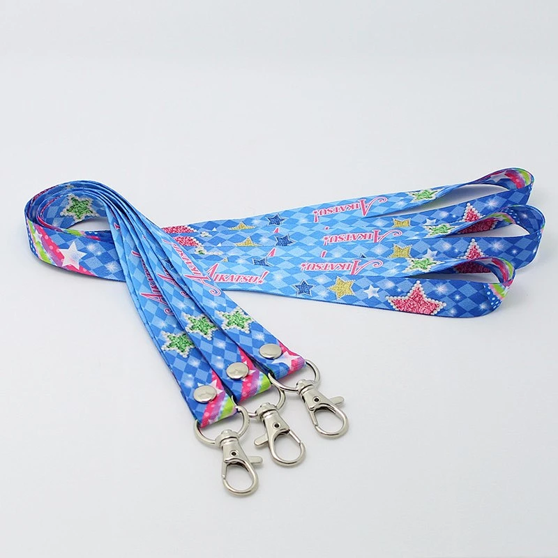 Top selling polyester airbus lanyard custom own logo