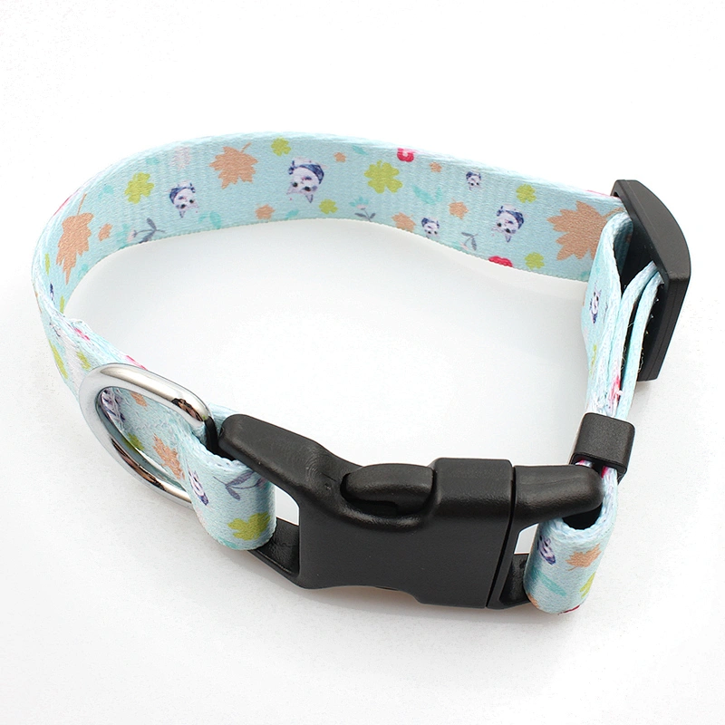 Wholesale custom design decorative polyester dog collar