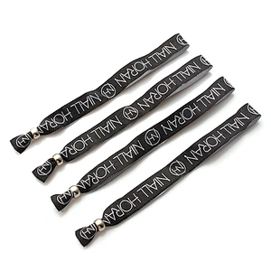 Fashion factory directly wholesale cheap club wrist bands with custom print logo