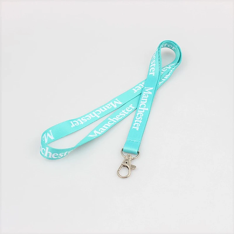 Wholesale custom logo printed food grade coffee thick lanyards for keys