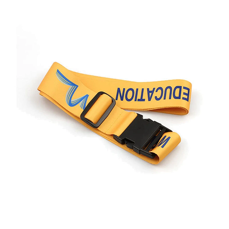 Sublimation suitcase belts luggage strap with release buckle