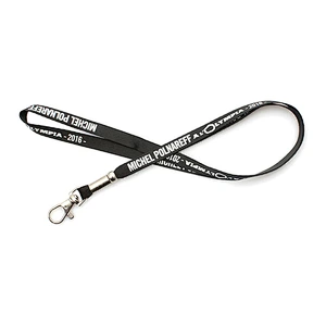 Polyester personalized custom logo tubular printing lanyards