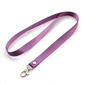 Custom neck blank plain lanyard strap mix color