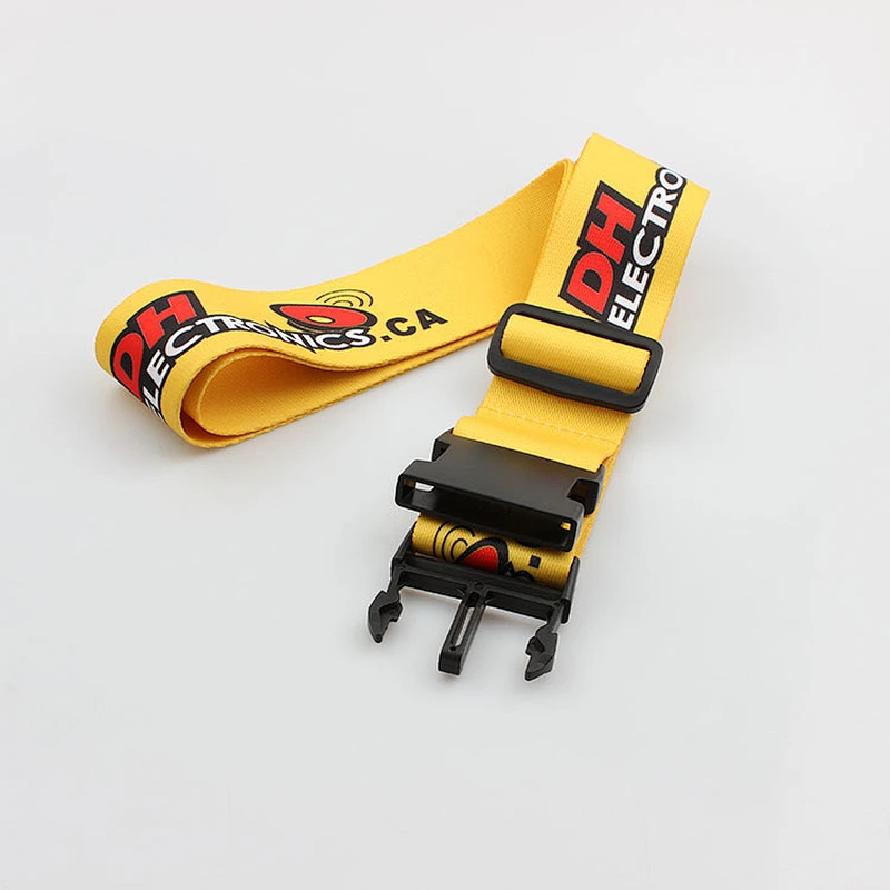 Good travel cheap price luggage strap with black lock
