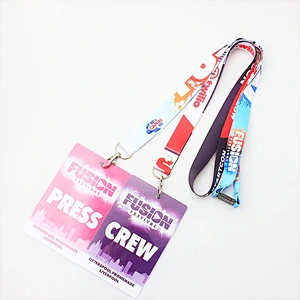 Guangzhou manufacturer fashionable lanyard for id card holder