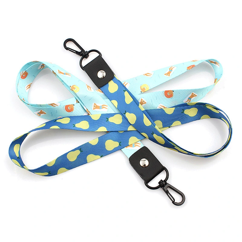 High quality heavy duty printed nylon lanyard with customized logo