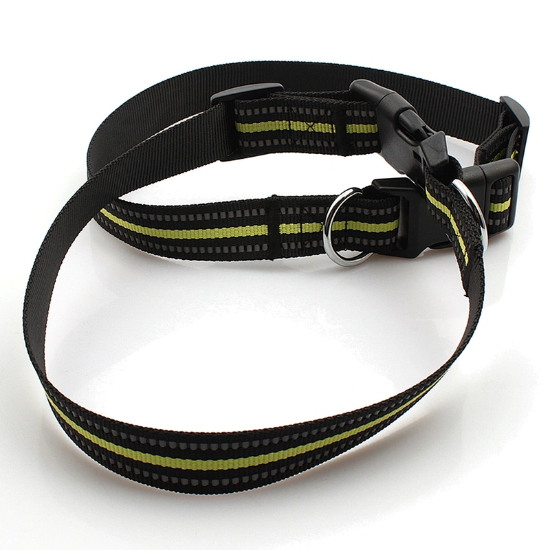 High quality adjustable breakaway buckle nylon dog collar