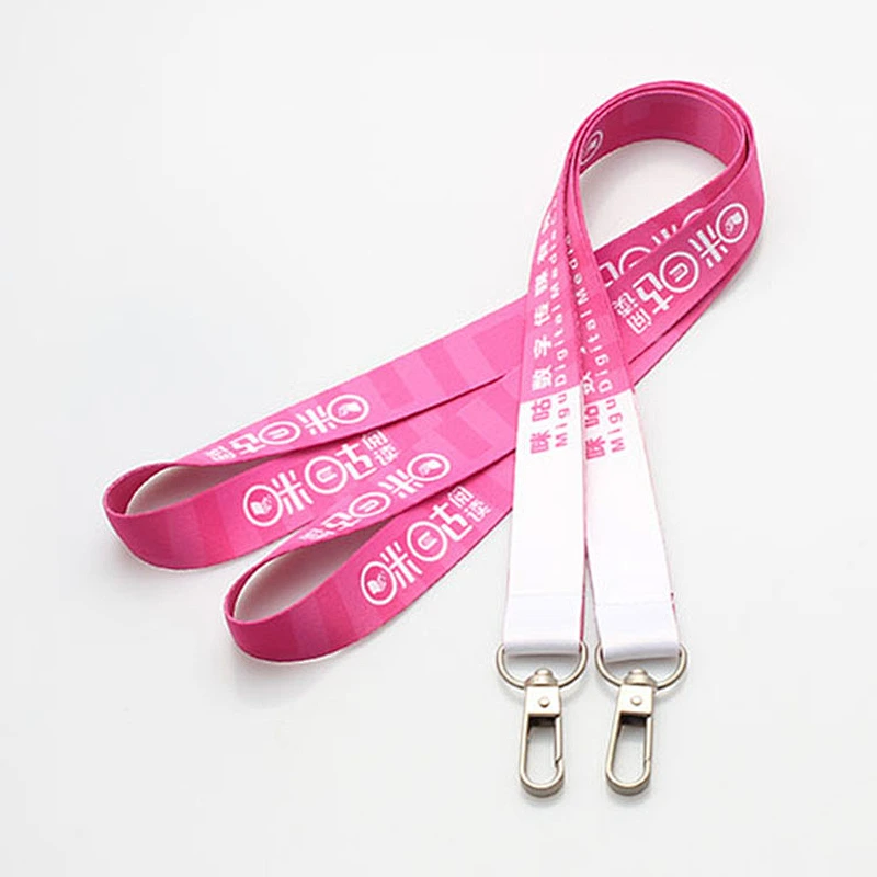 ECO-friendly custom sublimation multicolor printed earphone lanyards