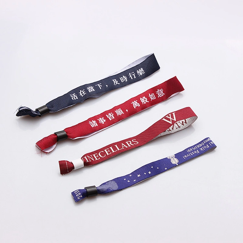 2019 gift item woven wristband with your own logo for gym