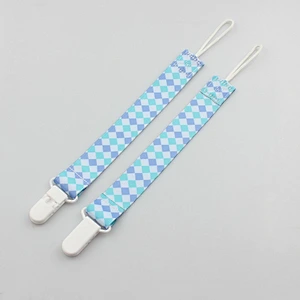 Soother Dummy Customized Pattern Print Newborn Baby Pacifier Clip