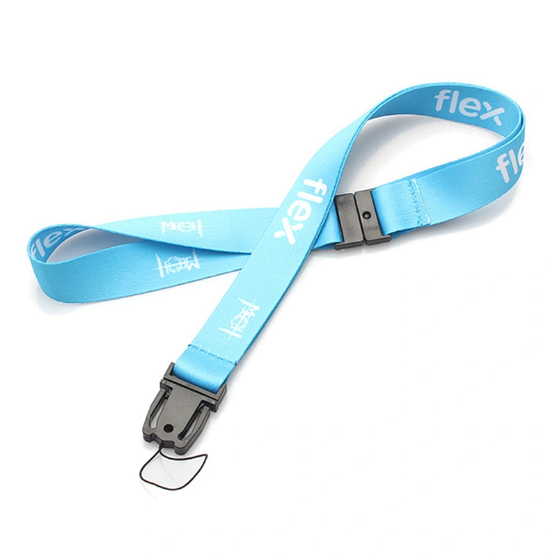 Imprinted polyester dye sublimation lanyards with custom logo