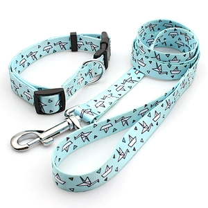 Hot selling sublimation printing pet collar leash