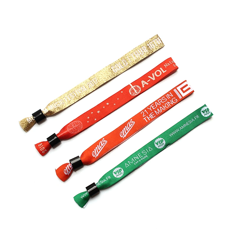 Popular one time slide lock christian wristbands