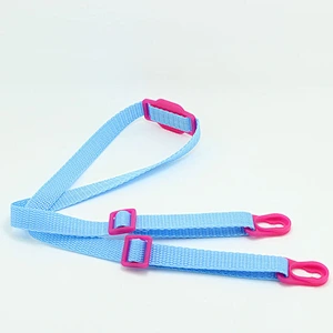 High quality custom printing lanyard with double plastic hook